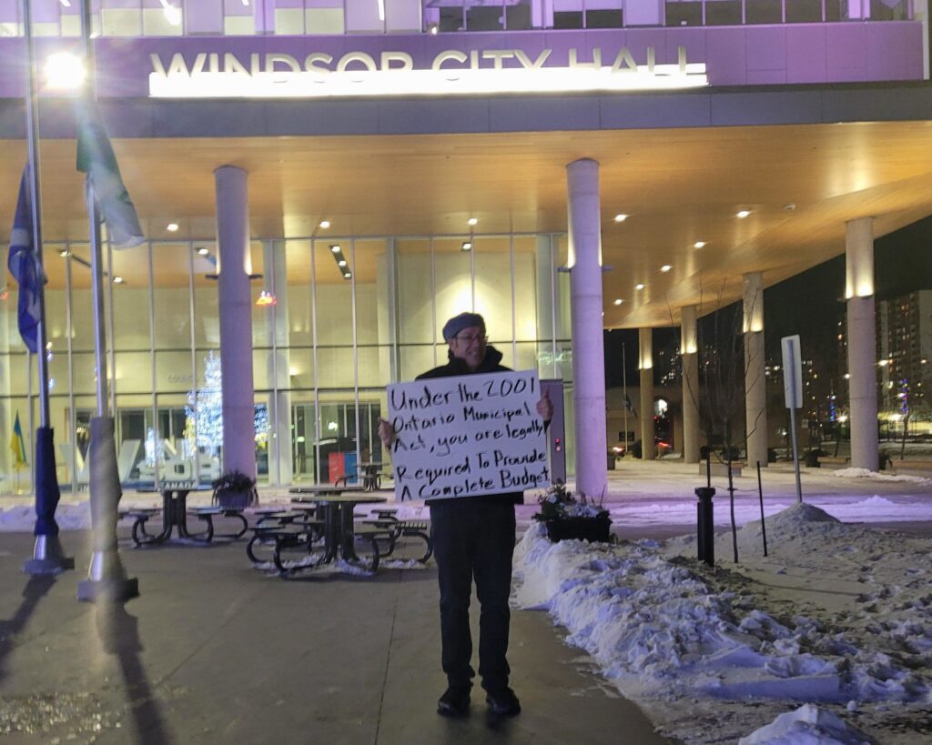 Trial TODAY for Windsor man arrested for skating with protest sign