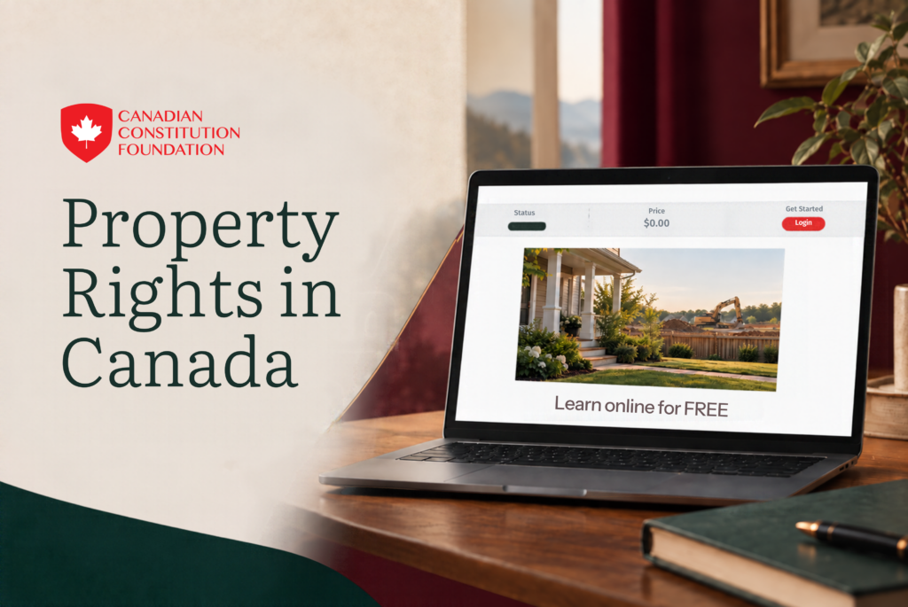 CCF Launches Major New Focus on Property Rights