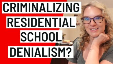Criminalizing Speech – will the Trudeau government criminalize “residential school denialism”?