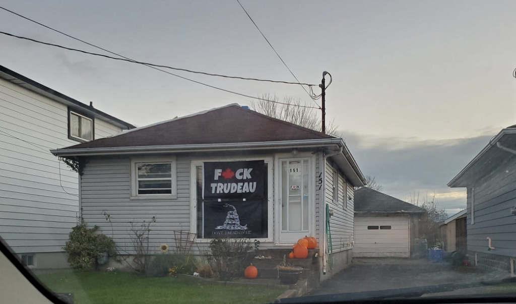 CCF supporting Port Colborne resident in municipal flap over anti-Trudeau flag