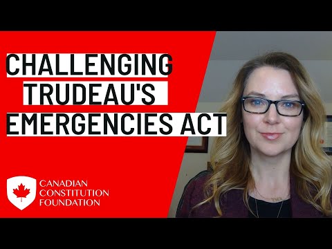 Case Announcement: Challenging Trudeau’s Emergencies Act