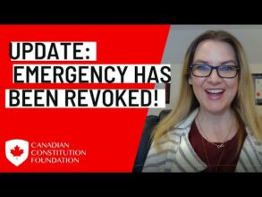 Trudeau revokes emergency, but now must answer in court!