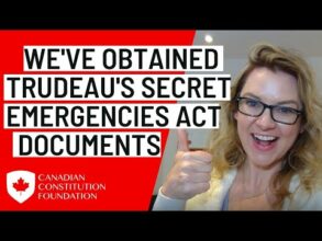 We’ve obtained Trudeau’s secret Emergencies Act Documents!