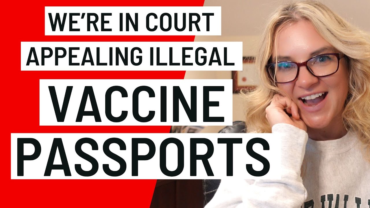 We’re in the court of appeal fighting to stop vaccine passports from ever coming back!